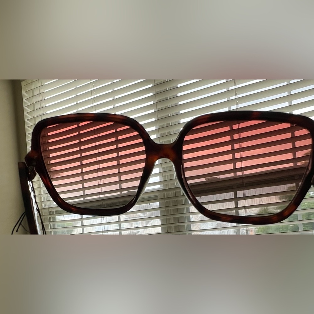 Vanlinker Tortoise Shell Geometric Sunglasses Gradient Lenses Retro Aviator New - Picture 9 of 16